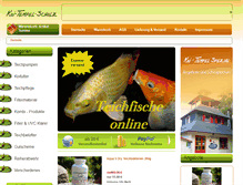 Tablet Screenshot of koi-tempel-online-shop.de
